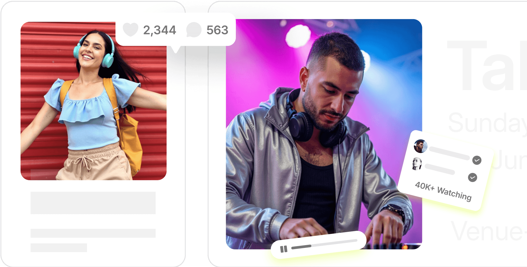 Articles, Invites, Billboards